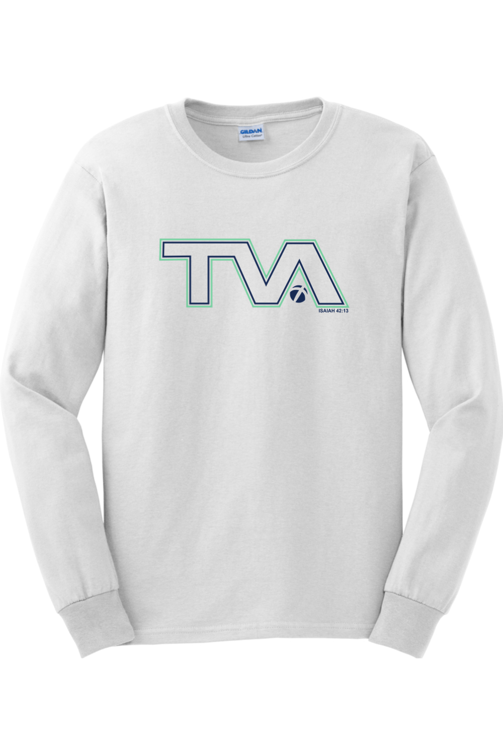 Triumph Volleyball Gildan Ultra Cotton Cotton Long Sleeve T-Shirt Signature Lacrosse