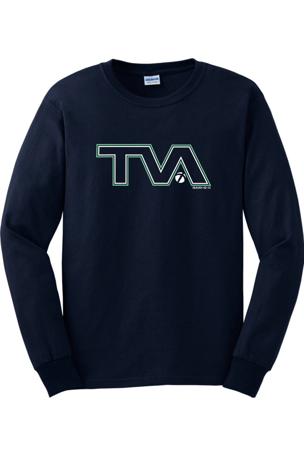 Triumph Volleyball Gildan Ultra Cotton Cotton Long Sleeve T-Shirt Signature Lacrosse