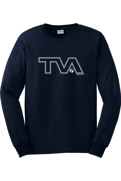 Triumph Volleyball Gildan Ultra Cotton Cotton Long Sleeve T-Shirt Signature Lacrosse