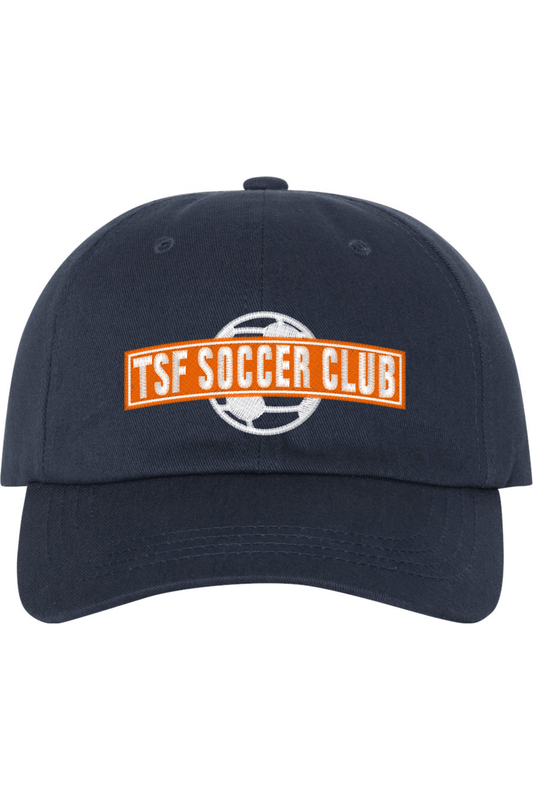 TSF Soccer Club Embroidered Dad Hat Signature Lacrosse