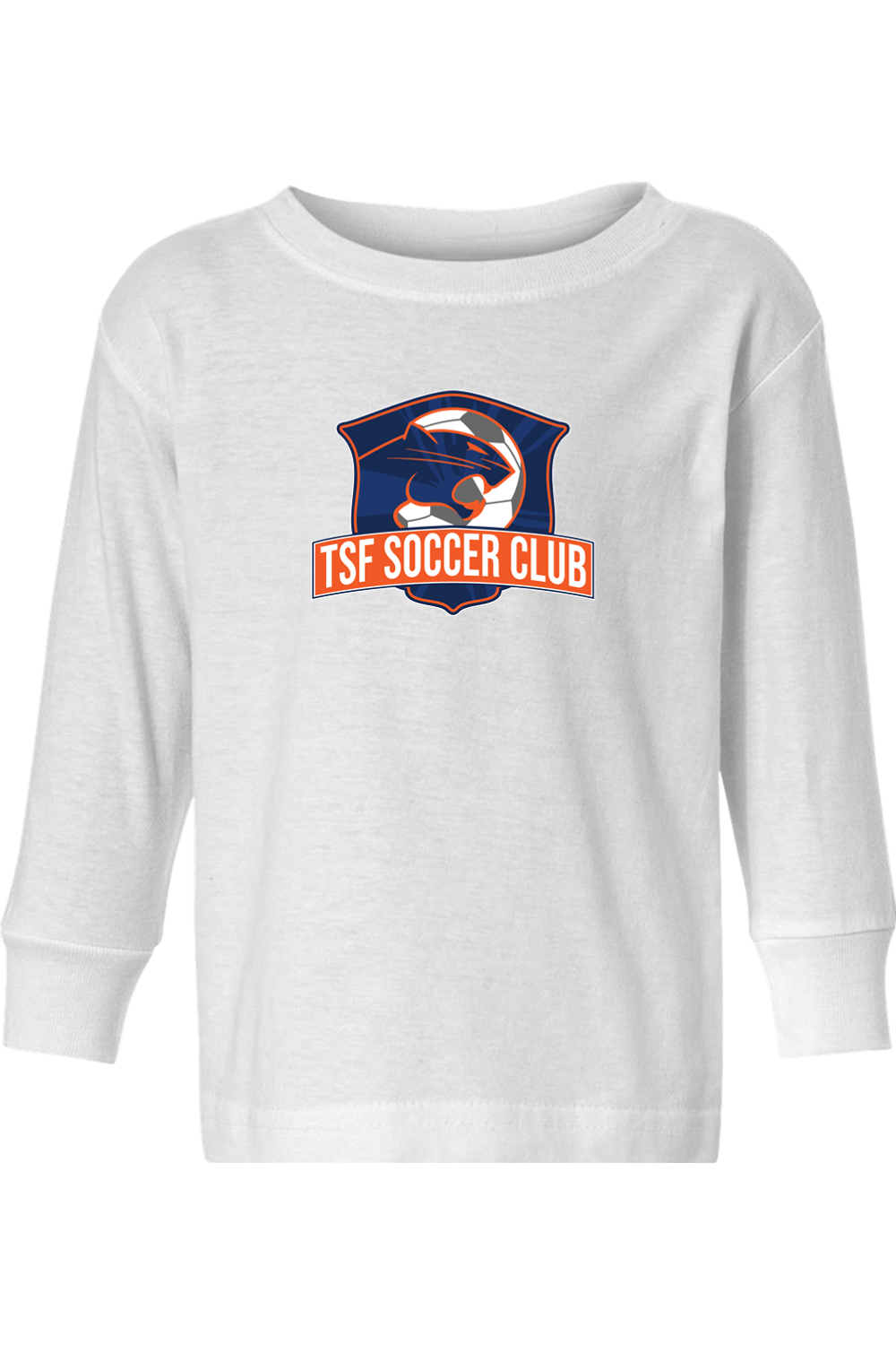 TSF Soccer Club Toddler Long Sleeve T-Shirt Signature Lacrosse