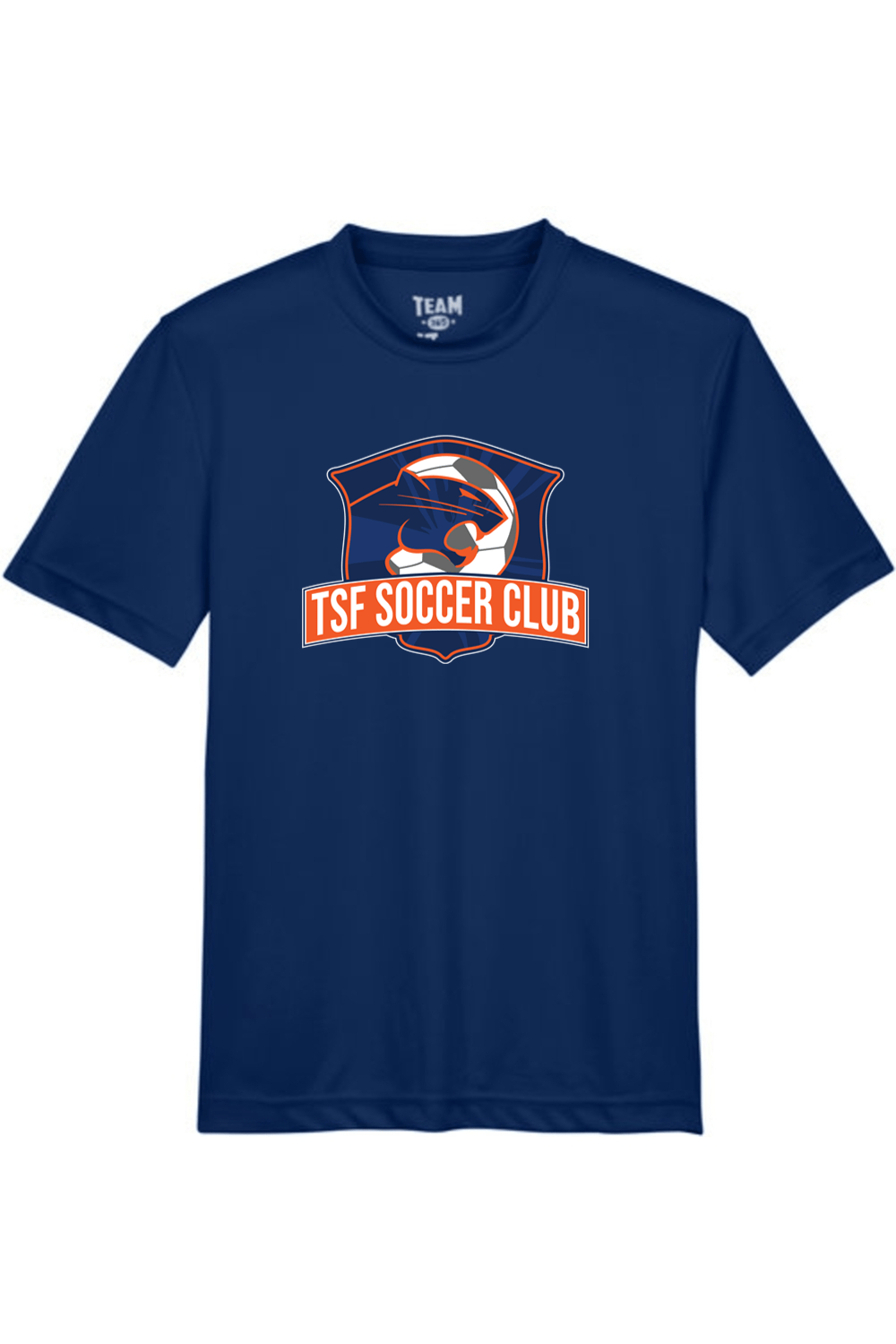 TSF Soccer Club Youth Athletic T-Shirt Signature Lacrosse