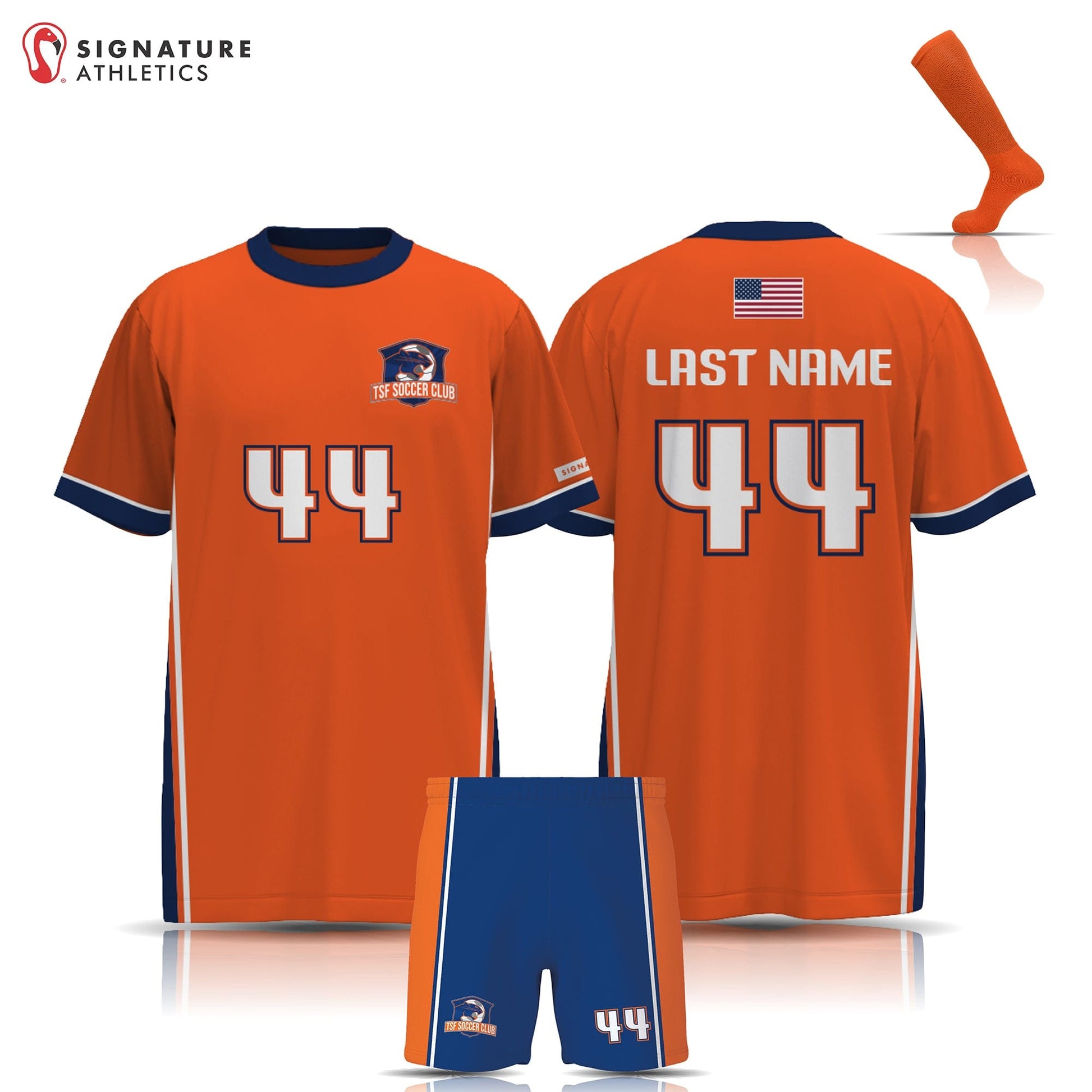 TSF Soccer Women's 3 Piece Player Game Package: 8U Girls Signature Lacrosse