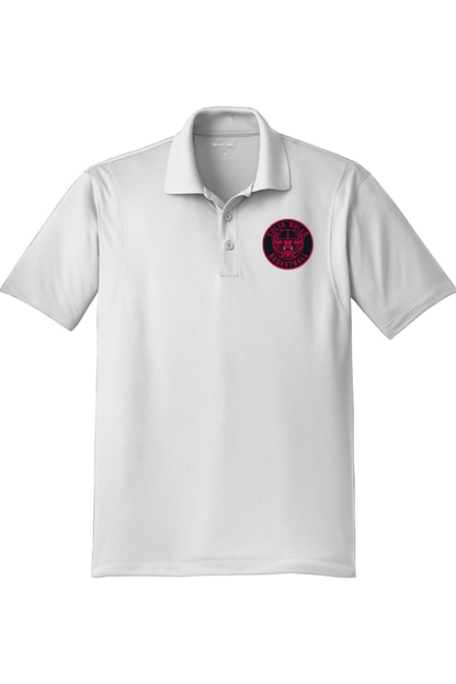 Tulia Bulls Basketball Adult Embroidered Athletic Polo Signature Lacrosse