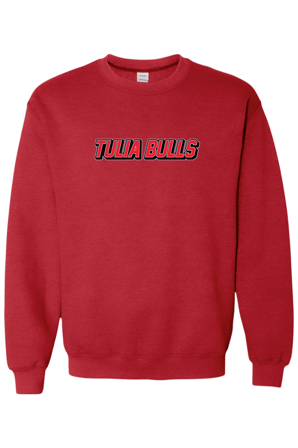 Tulia Bulls Basketball Adult Heavyweight Sweatshirt Signature Lacrosse