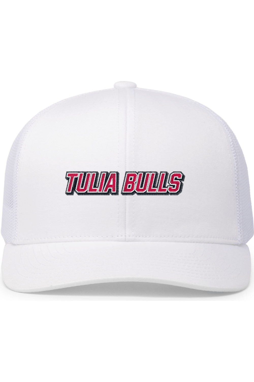 Tulia Bulls Basketball Embroidered Trucker Hat Signature Lacrosse