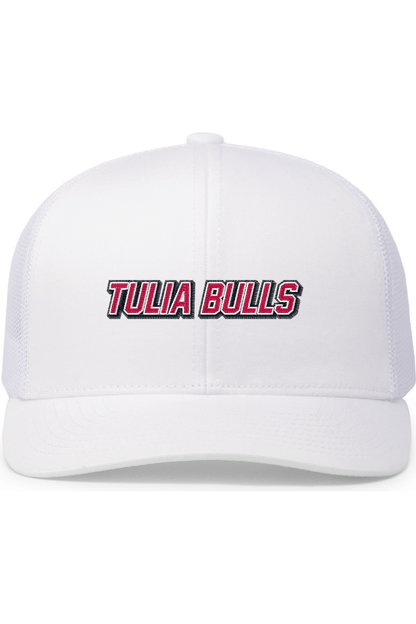 Tulia Bulls Basketball Embroidered Trucker Hat Signature Lacrosse