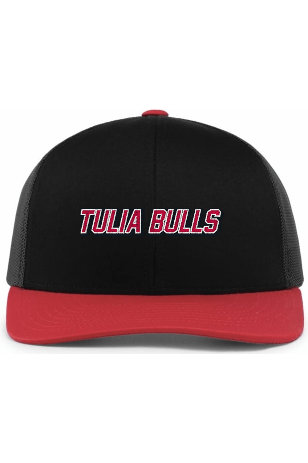 Tulia Bulls Basketball Embroidered Trucker Hat Signature Lacrosse