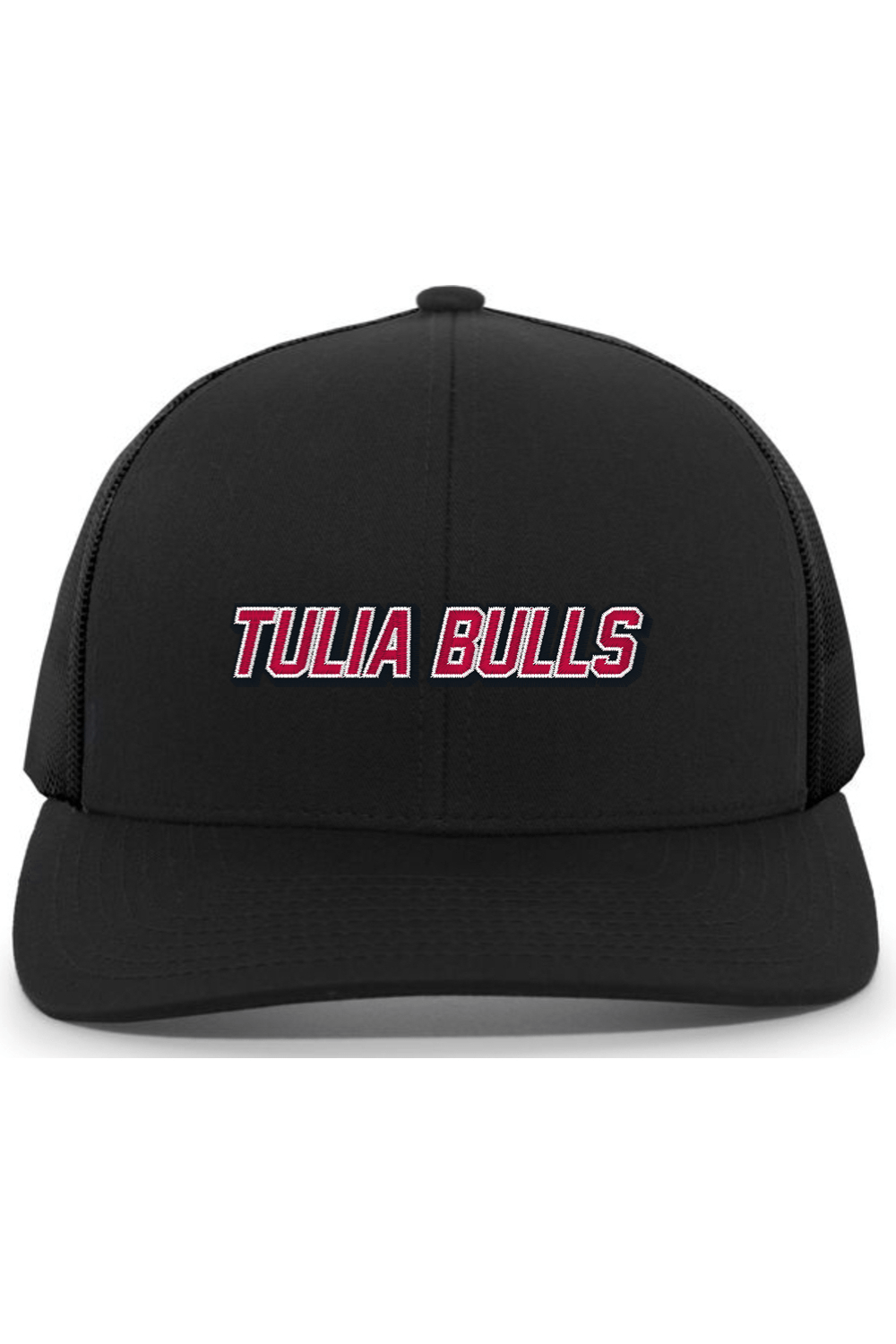 Tulia Bulls Basketball Embroidered Trucker Hat Signature Lacrosse