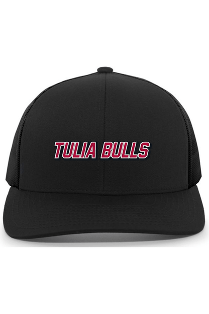 Tulia Bulls Basketball Embroidered Trucker Hat Signature Lacrosse