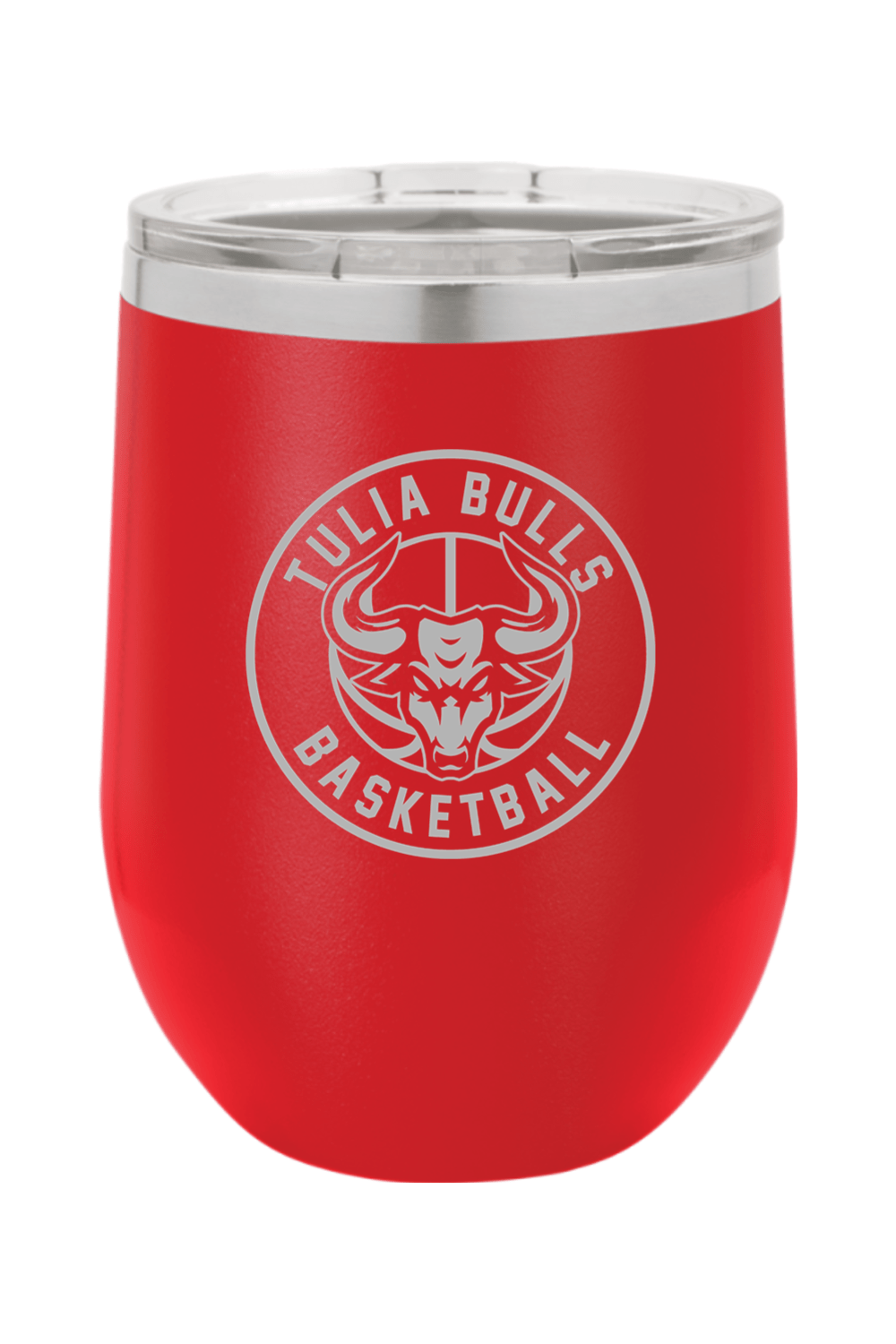 Tulia Bulls Basketball Insulated Wine Tumbler Signature Lacrosse