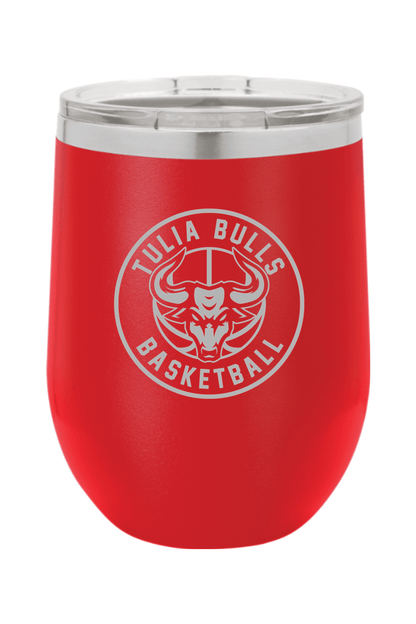 Tulia Bulls Basketball Insulated Wine Tumbler Signature Lacrosse