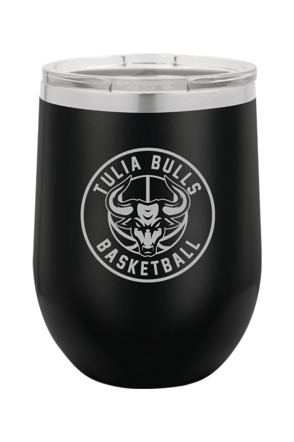 Tulia Bulls Basketball Insulated Wine Tumbler Signature Lacrosse