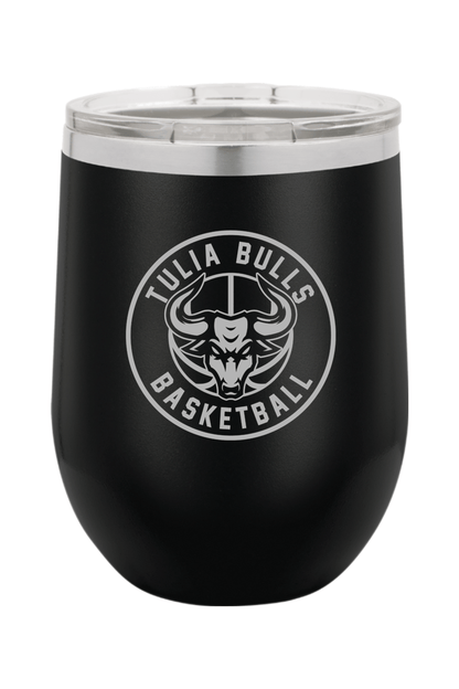 Tulia Bulls Basketball Insulated Wine Tumbler Signature Lacrosse