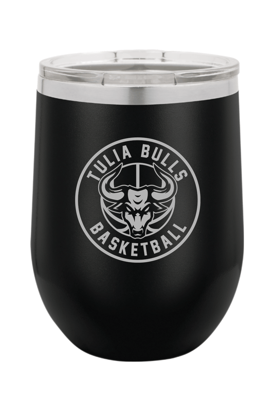 Tulia Bulls Basketball Insulated Wine Tumbler Signature Lacrosse