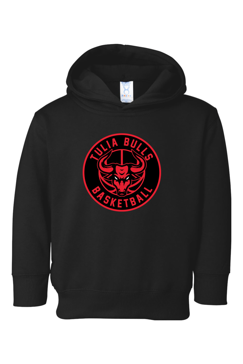 Tulia Bulls Basketball Toddler Fleece Hoodie Signature Lacrosse