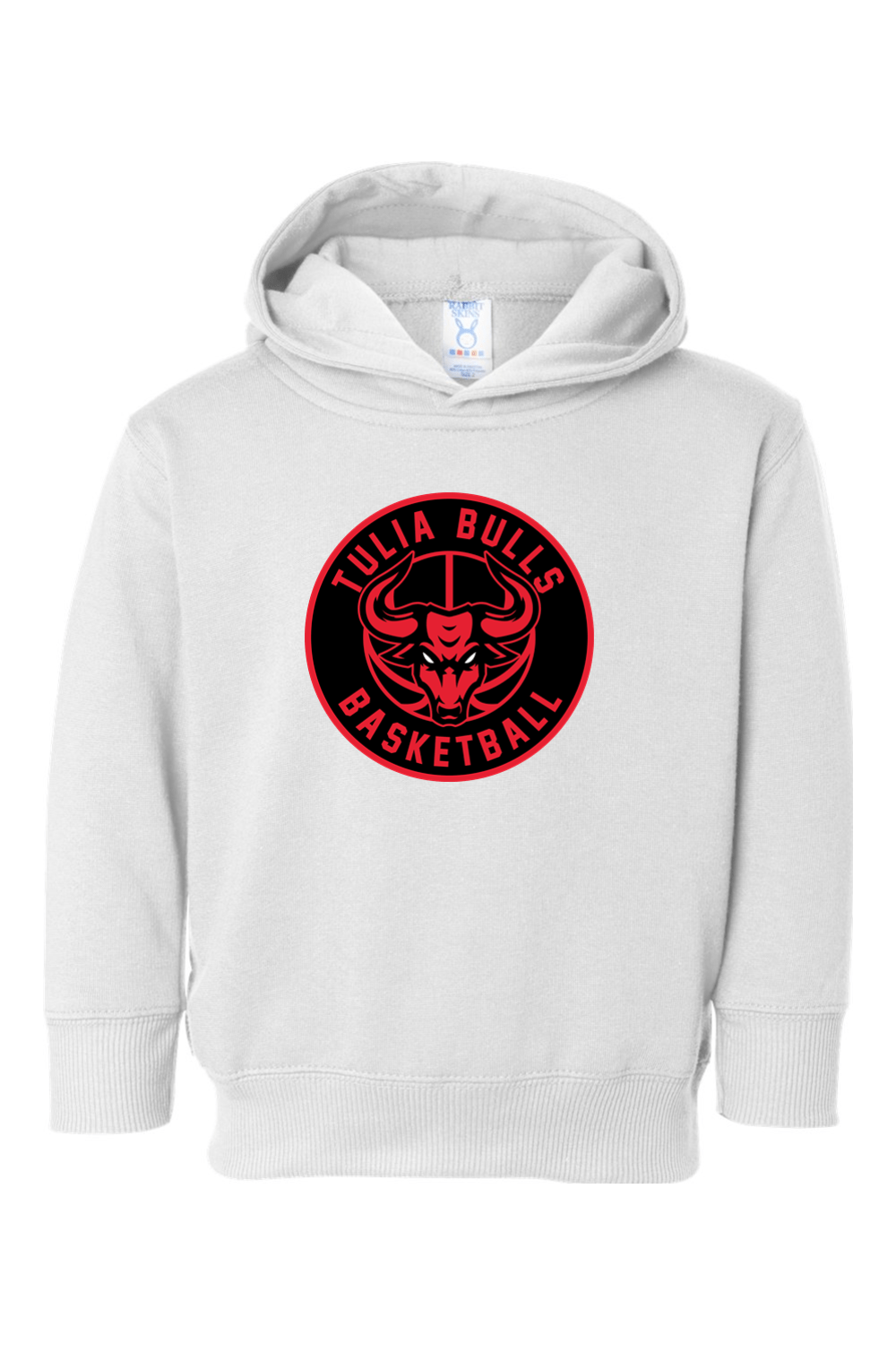 Tulia Bulls Basketball Toddler Fleece Hoodie Signature Lacrosse