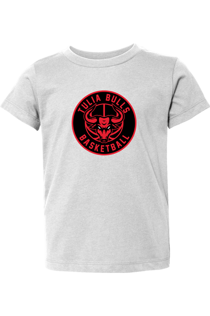 Tulia Bulls Basketball Toddler T-Shirt Signature Lacrosse