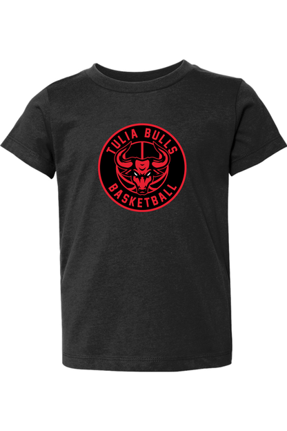 Tulia Bulls Basketball Toddler T-Shirt Signature Lacrosse
