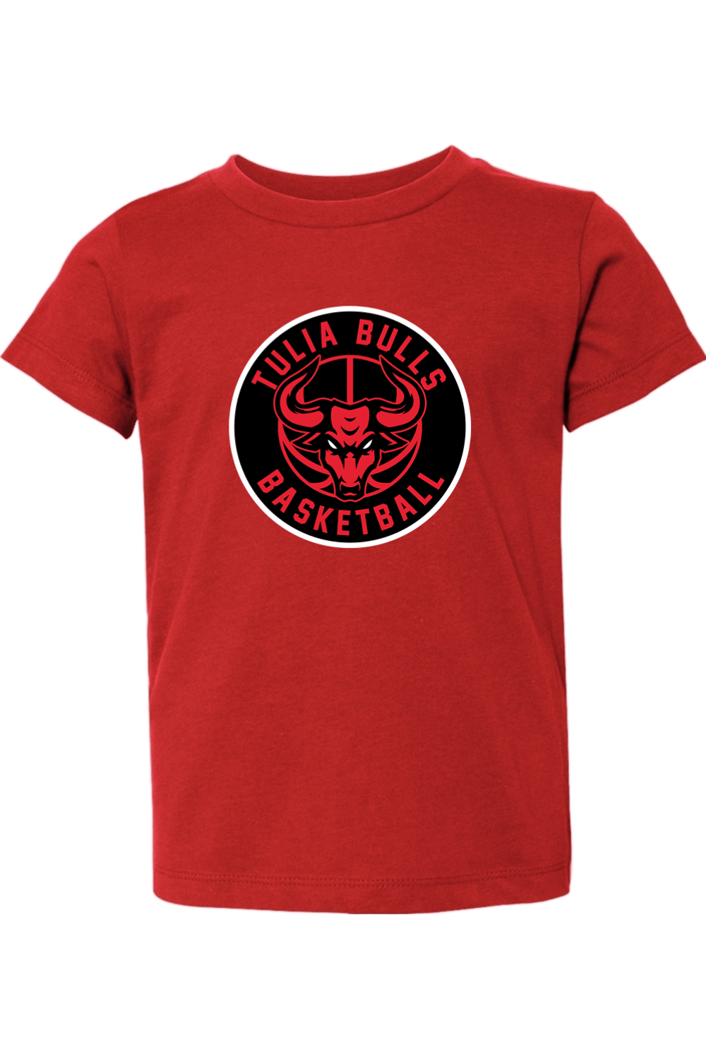 Tulia Bulls Basketball Toddler T-Shirt Signature Lacrosse