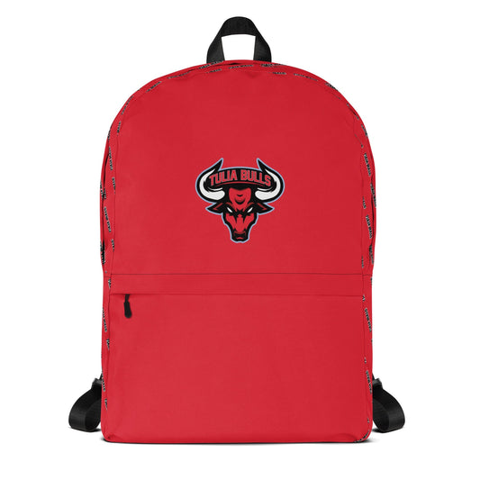 Tulia Bulls Basketball Travel Backpack Signature Lacrosse