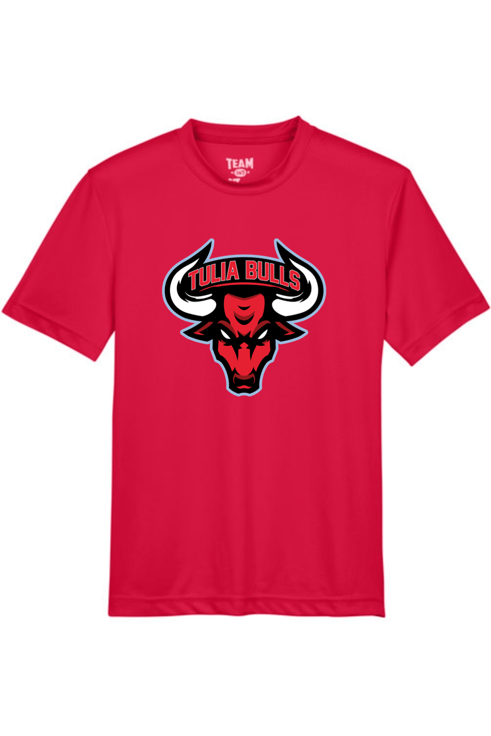 Tulia Bulls Basketball Youth Athletic T-Shirt Signature Lacrosse