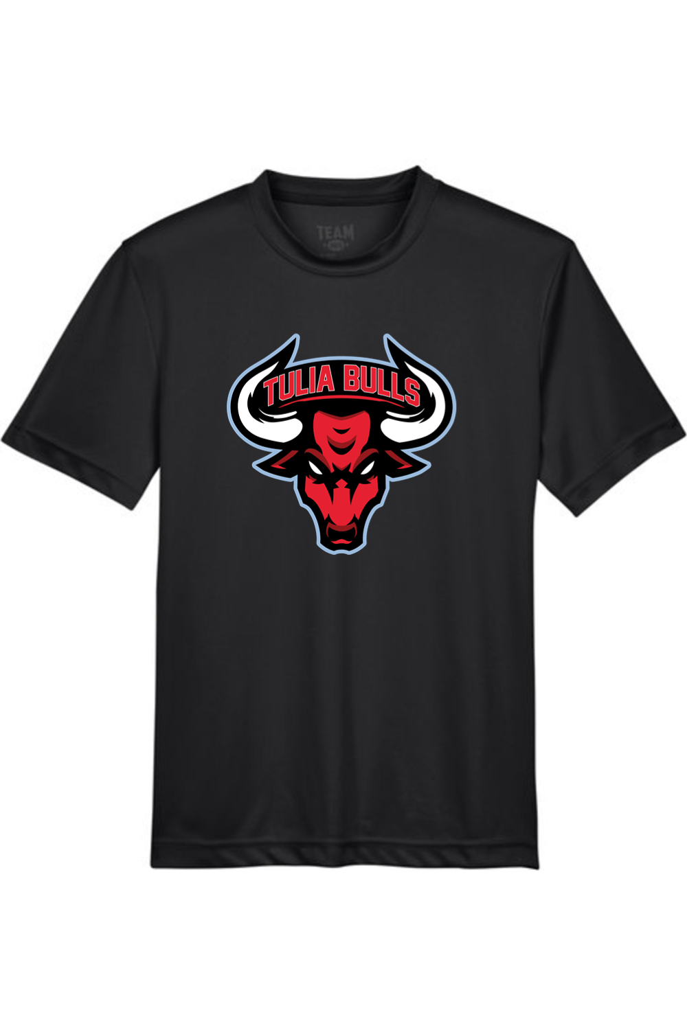 Tulia Bulls Basketball Youth Athletic T-Shirt Signature Lacrosse
