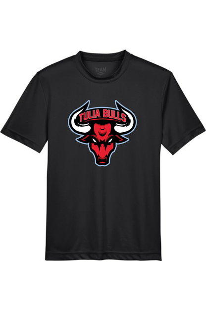 Tulia Bulls Basketball Youth Athletic T-Shirt Signature Lacrosse