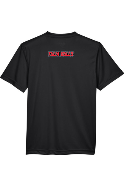 Tulia Bulls Basketball Youth Athletic T-Shirt Signature Lacrosse