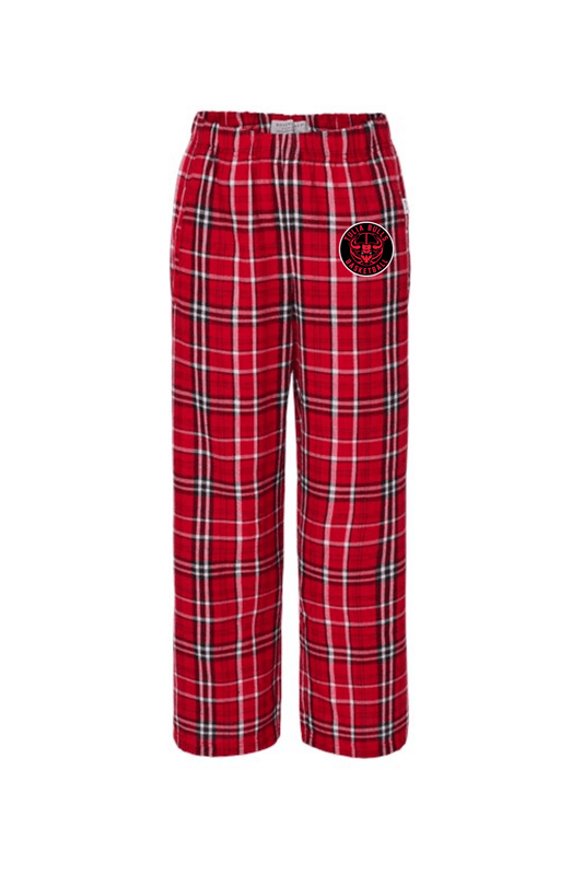 Tulia Bulls Basketball Youth Flannel Pants Signature Lacrosse