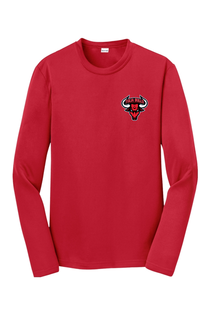 Tulia Bulls Basketball Youth Long Sleeve T-Shirt Signature Lacrosse