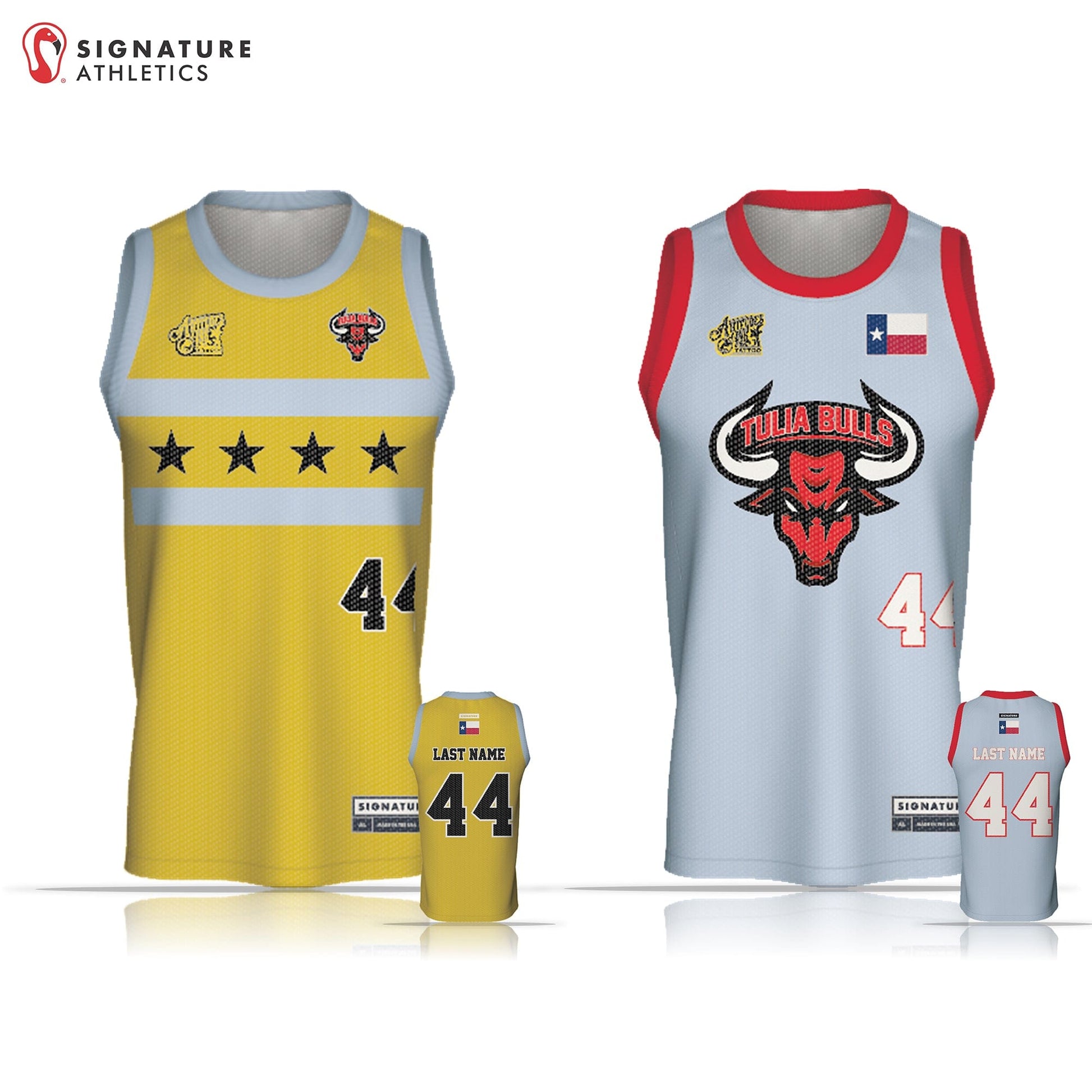 Tulia Bulls Men's 7 Piece Player Package Signature Lacrosse