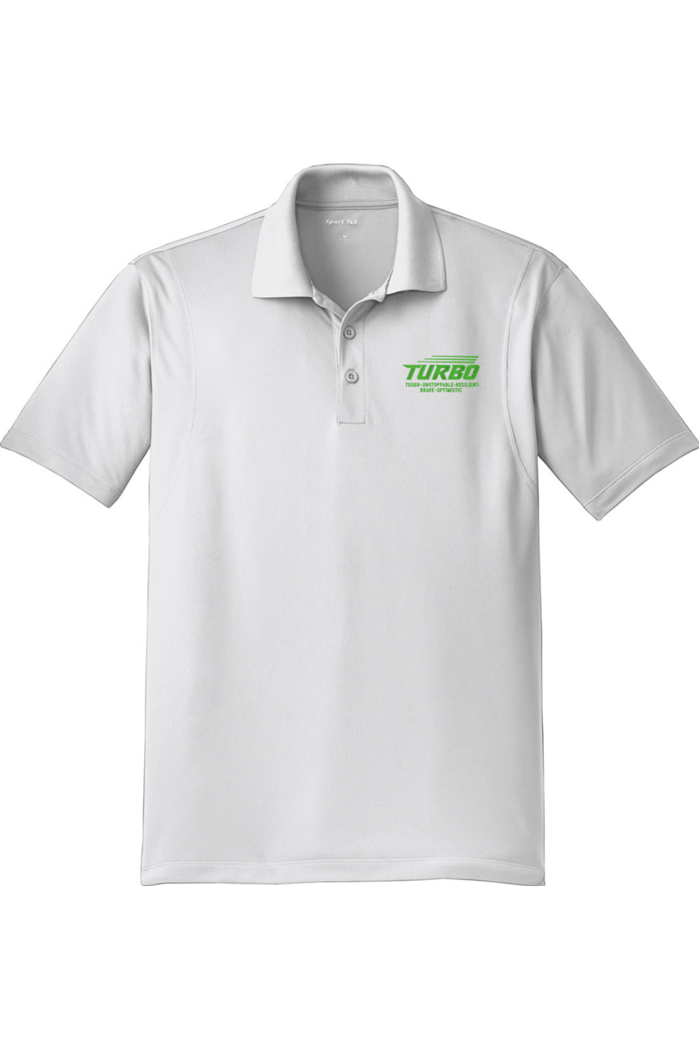 Turbo Adult Embroidered Athletic Polo Signature Lacrosse