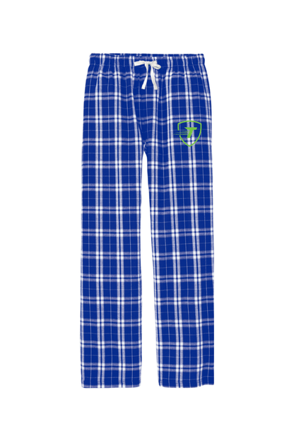 Turbo Adult Men's Flannel Plaid Pants Signature Lacrosse