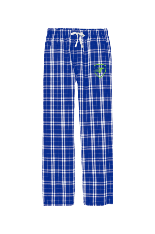 Turbo Adult Men's Flannel Plaid Pants Signature Lacrosse