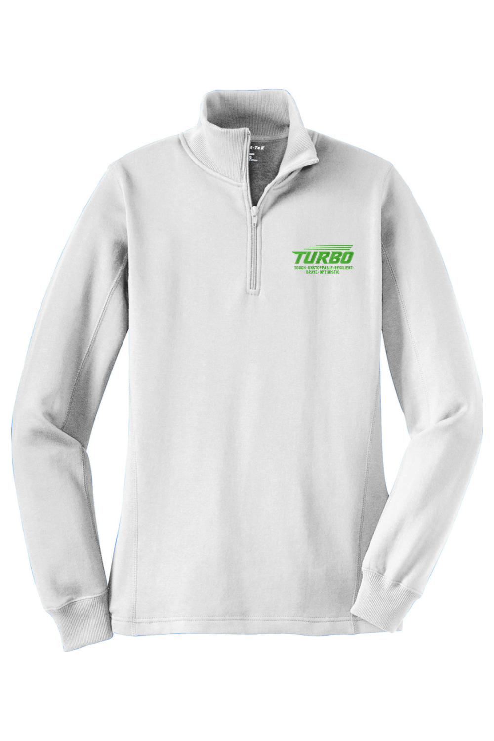Turbo Adult Women's Embroidered Quarter-Zip Pullover Signature Lacrosse