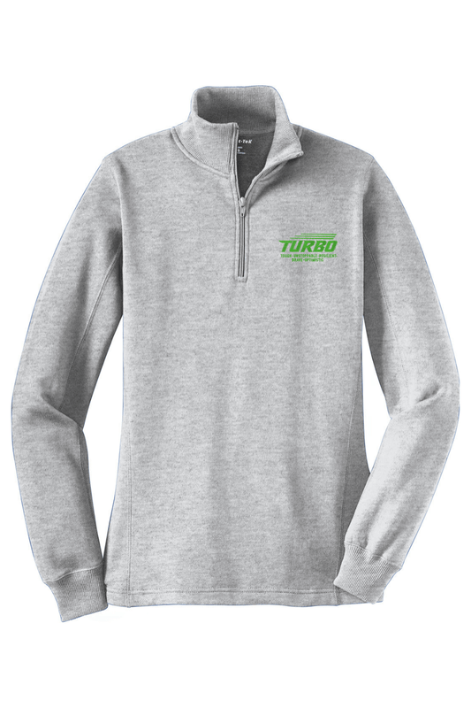 Turbo Adult Women's Embroidered Quarter-Zip Pullover Signature Lacrosse