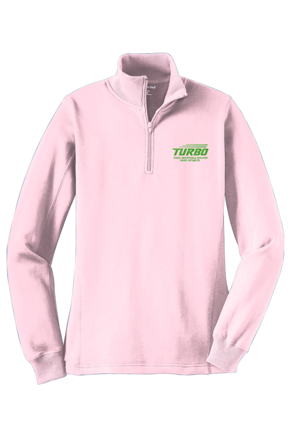Turbo Adult Women's Embroidered Quarter-Zip Pullover Signature Lacrosse