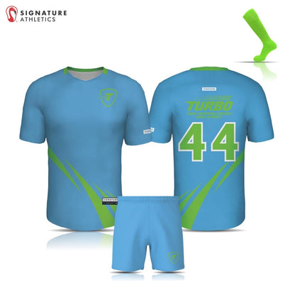 Turbo Men's 3 Piece Player Package V2 Blue Signature Lacrosse