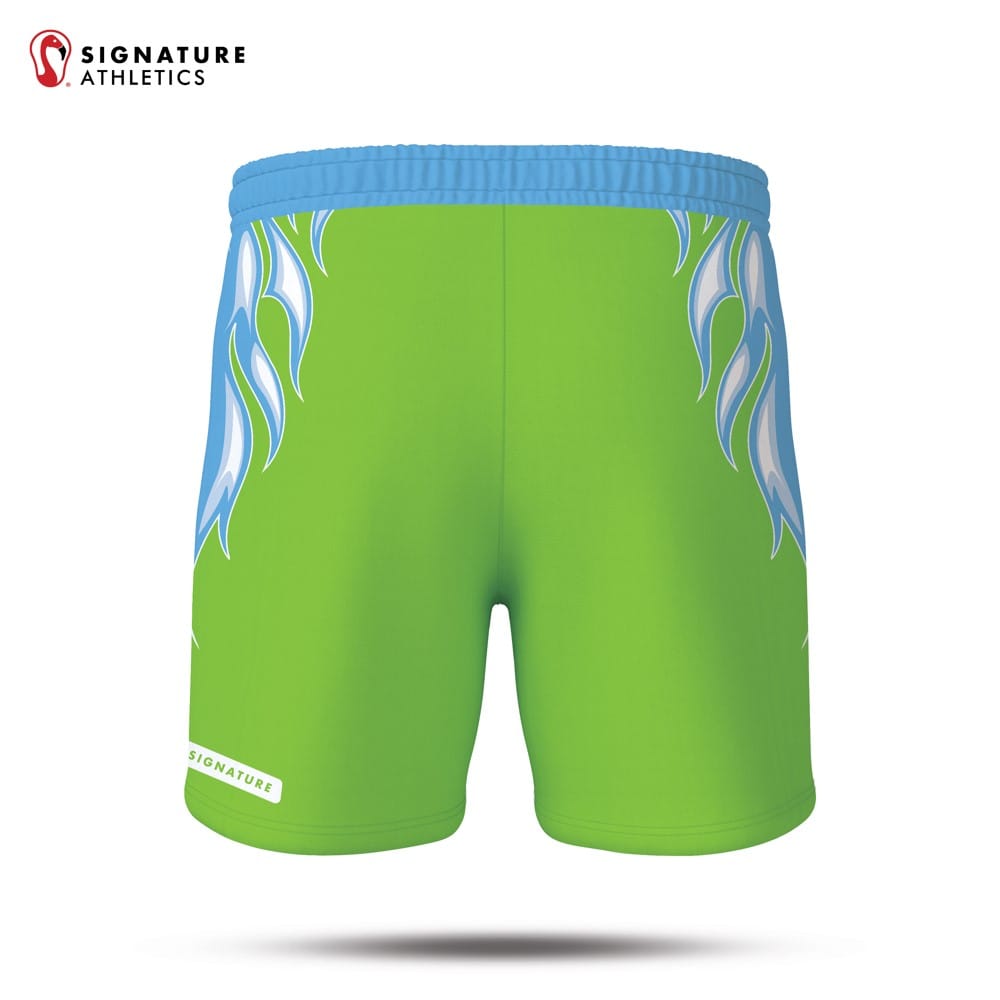 Turbo Men's Basic Shorts Green Signature Lacrosse