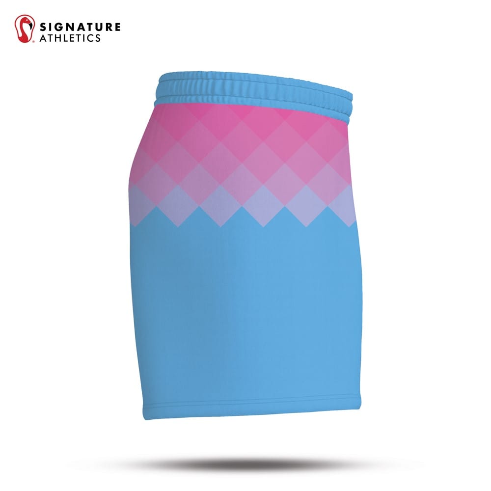 Turbo Men's Basic Shorts Pink Blue Signature Lacrosse