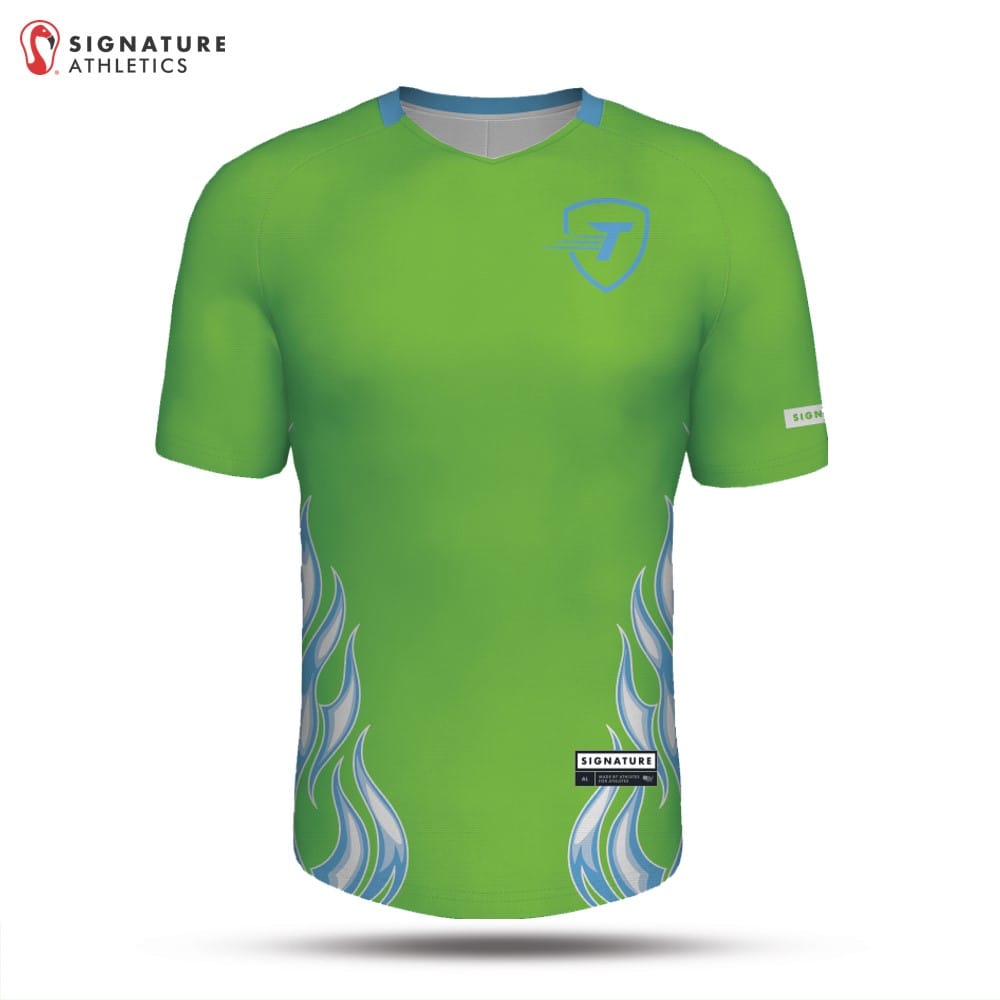 Turbo Men's Player Soccer Jersey Green Signature Lacrosse