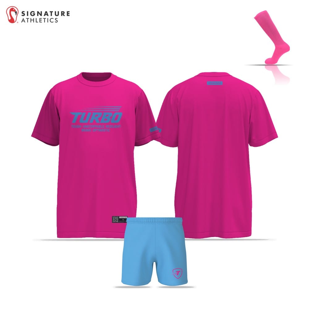 Turbo Pink Men's 3 Piece Training Package Signature Lacrosse