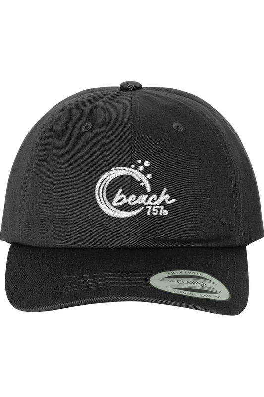 TVA Beach 757 Embroidered Dad Hat Signature Lacrosse