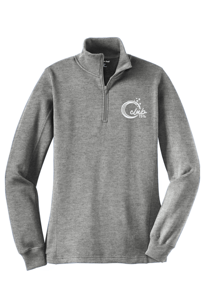 TVA Club 757 Adult Women's Embroidered Quarter-Zip Pullover Signature Lacrosse