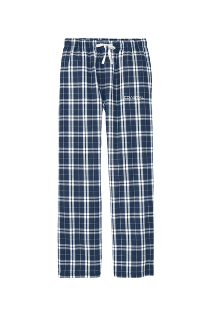 TVA Coastal Adult Men's Flannel Plaid Pants Signature Lacrosse