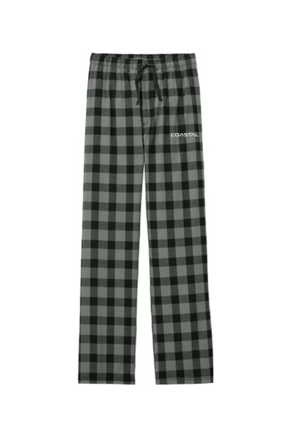 TVA Coastal Adult Men's Flannel Plaid Pants Signature Lacrosse