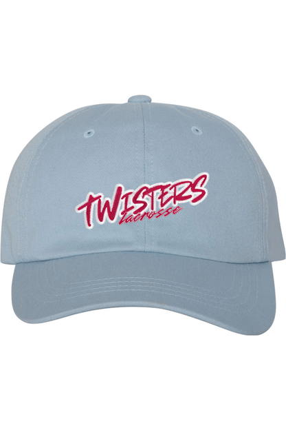 Twisters Lacrosse Embroidered Dad Hat Signature Lacrosse