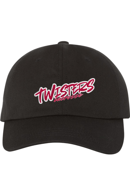 Twisters Lacrosse Embroidered Dad Hat Signature Lacrosse