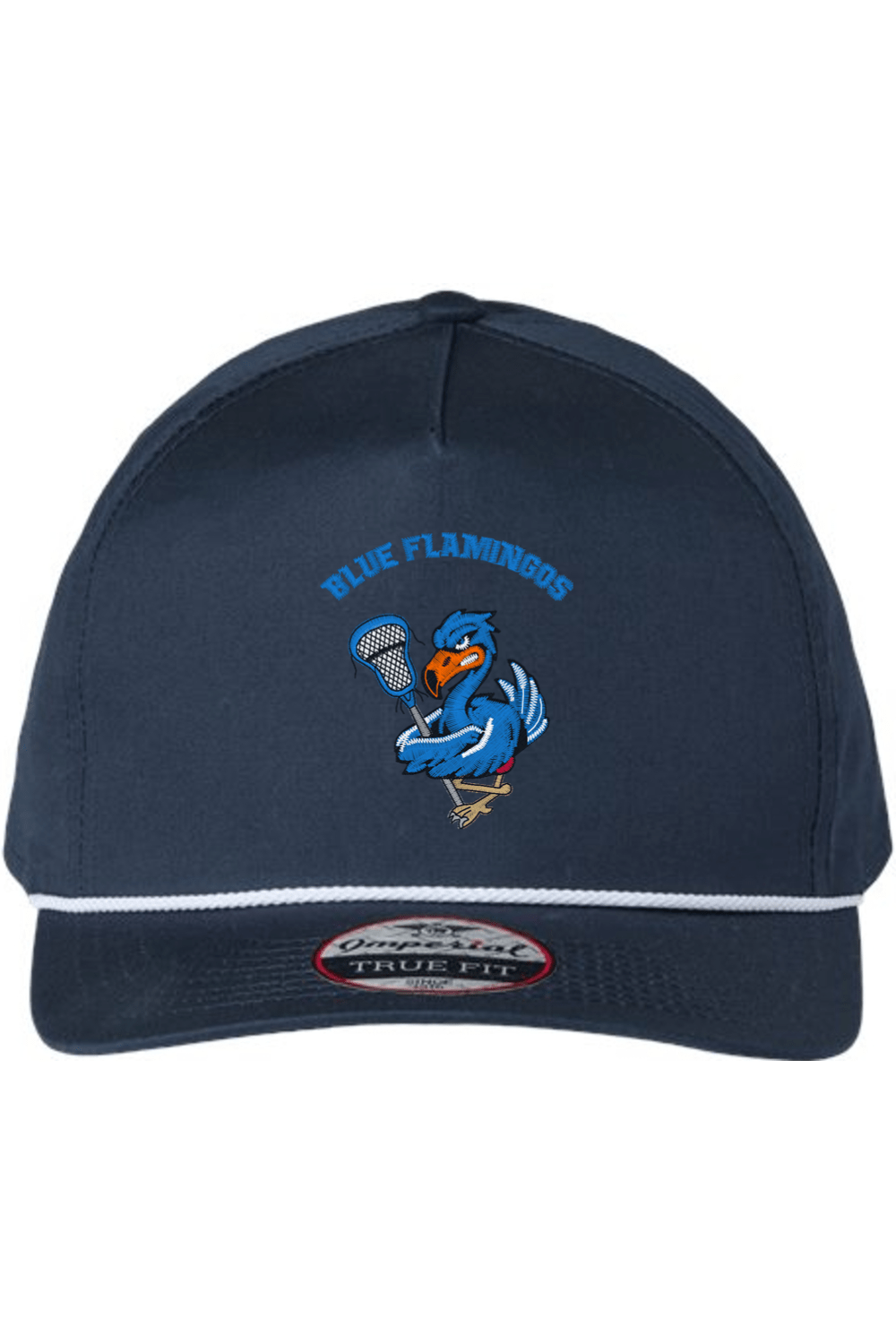 Unbroken Blue Flamingos Barnes Cap Signature Lacrosse